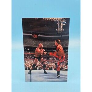WWF STONE COLD AND SHAWN MICHAELS WRESTLEMANIA LIVE 4X6 WRESTLING PHOTOCARD #24
